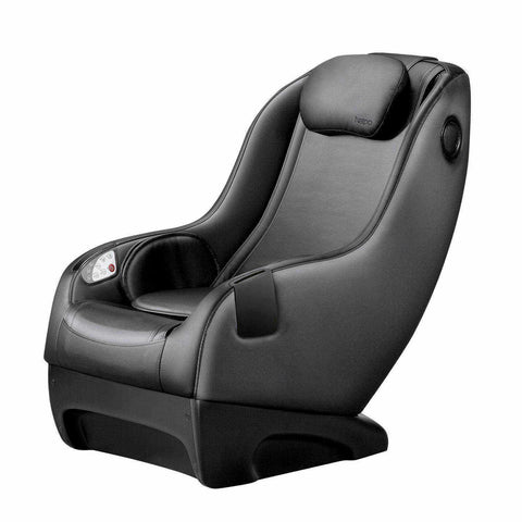 Le compact - NAIPO MGCHR-A150-Fauteuil de massage-noir-fauteuil de massage en similicuir Monde