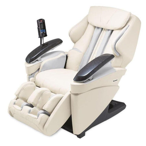 Le puissant - Panasonic EP-MA70CX802 Real Pro fauteuil de massage aux pierres chaudes-beige-fauteuil de massage en similicuir monde